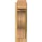 Ekena Millwork Funston Block Rough Sawn Outlooker, Western Red Cedar, 6"W x 12"D x 20"H OUT06X12X20FST05RWR - alternate 2
